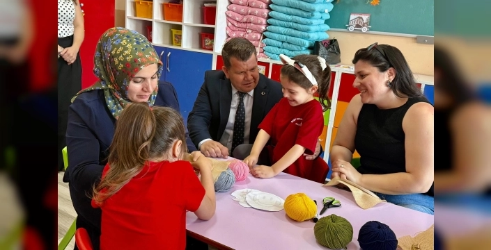 Keşan'da minik ellerin yaratıcılığı sergilendi