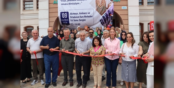 Kocaeli'de Akmeşe sergisi, el emeği ürünlerle dolu
