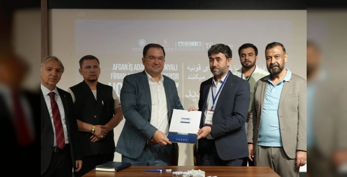 Konya ile Afganistan arasında ticari iş birliği köprüsü kuruldu