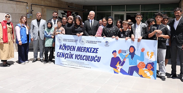 Köyden Merkeze Uzanan Gençlik Yolculuğu Muş’ta Devam Ediyor