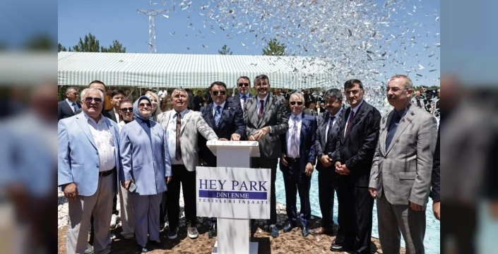 Kütahya'ya dev yatırım: Hey Park dinlenme tesisi temeli atıldı