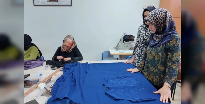 Malatya'da hazır giyim kursu, kadınlara yeni ufuklar açıyor: Meslek edinme ve aile bütçesine katkı