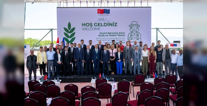 Malatya'da tarım işçileri için modern barınma alan