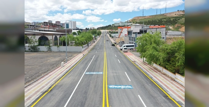 Malatya Orduzu'da Hanbeyoğlu Caddesi'nde konforlu ulaşım dönemi başladı