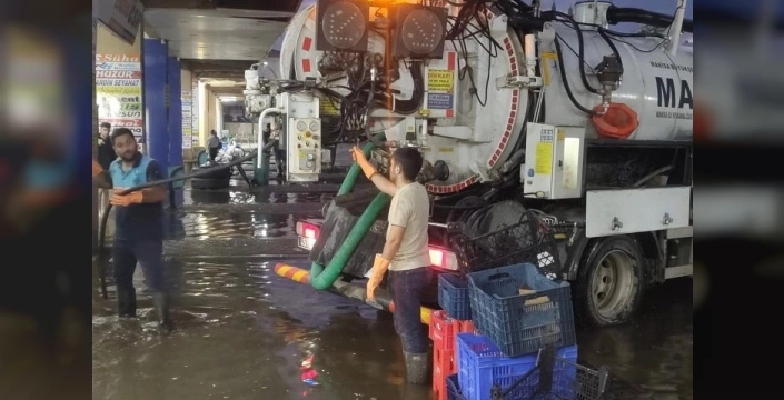Manisa Salihli'de sel yaraları hızla sarılıyor