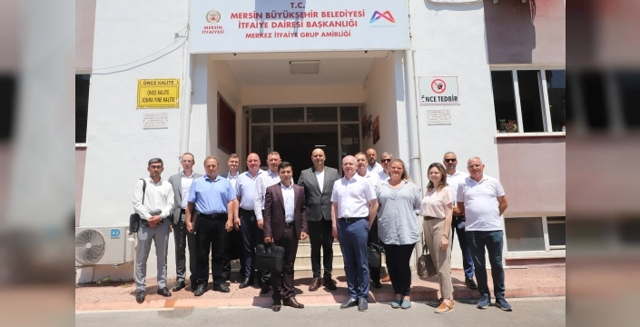Mersin Büyükşehir İtfaiyesi, Akkuyu NGS Rus heyetini ağırladı