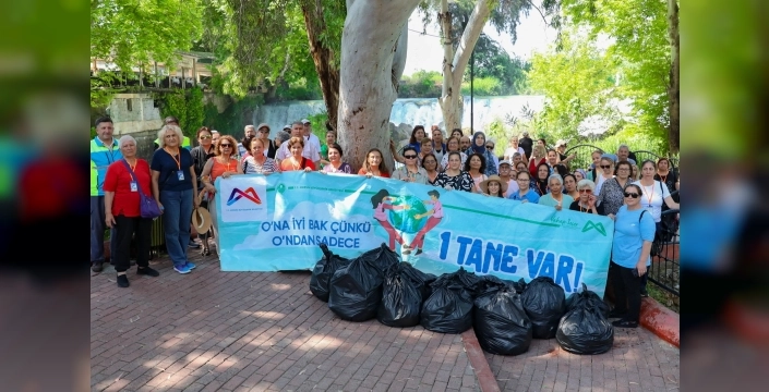 Mersin'de çevre bilinci için vatandaşlar bir araya geldi