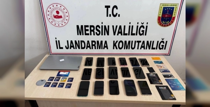 Mersin'de sosyal medya dolandırıcılığı operasyonu: