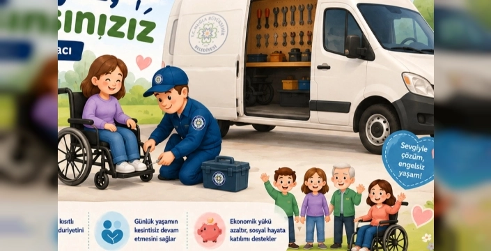 Muğla'da engellilere mobil tekerlekli sandalye tamir hizmeti sunulacak