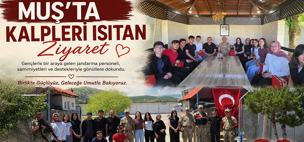 Muş’ta Kalpleri Isıtan Ziyaret