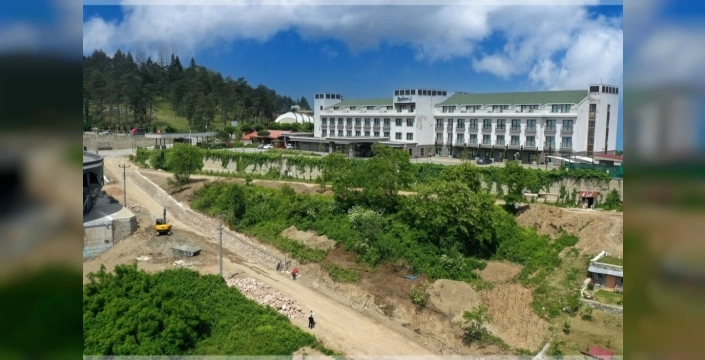 Ordu Büyükşehir'den Boztepe yoluna güvenli dokunuş
