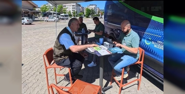 Ordu'da çözüm merkezi, vatandaşlarla buluşmaya devam ediyor