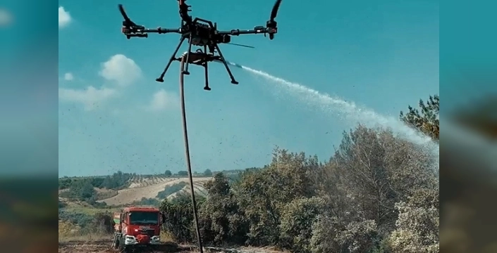 Orman yangınlarına drone desteği: Yeni teknoloji sahada