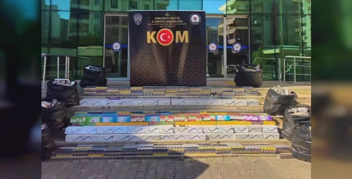 Şanlıurfa’da nefes kesen operasyon: Milyonluk kaça