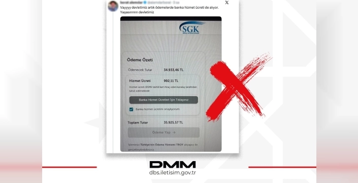 SGK ödemelerinde banka ücreti iddiaları yalanlandı