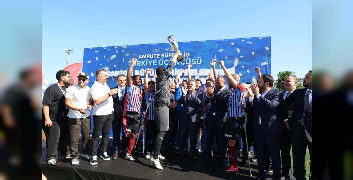 Trabzon, ampute futbolunda şampiyonluk hedefliyor