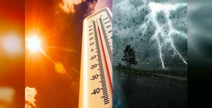 Türkiye'nin hava durumu haritası: Kıyılar yaz, içler sağanak bekliyor!