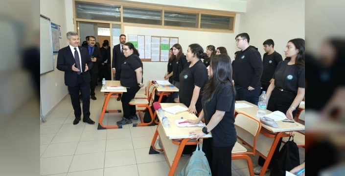 Vali Ergün meslek liselerini ziyaret etti: Nitelik