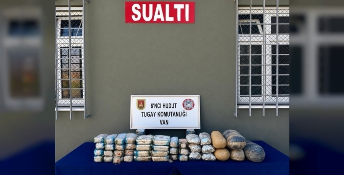 Van sınırında dev uyuşturucu operasyonu: 44 kilo 635 gram ele geçirildi