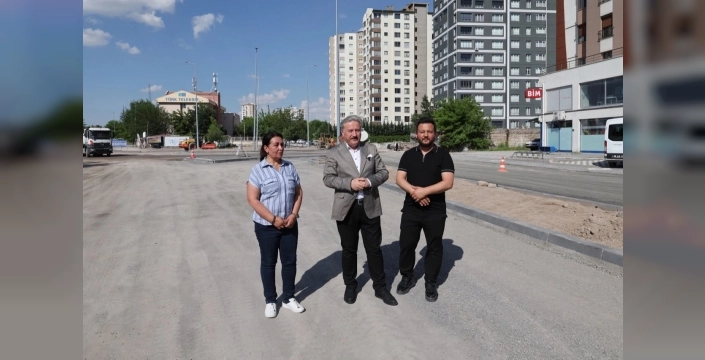 Yıldırım Beyazıt'ta yeni yol çalışmaları tamamlandı