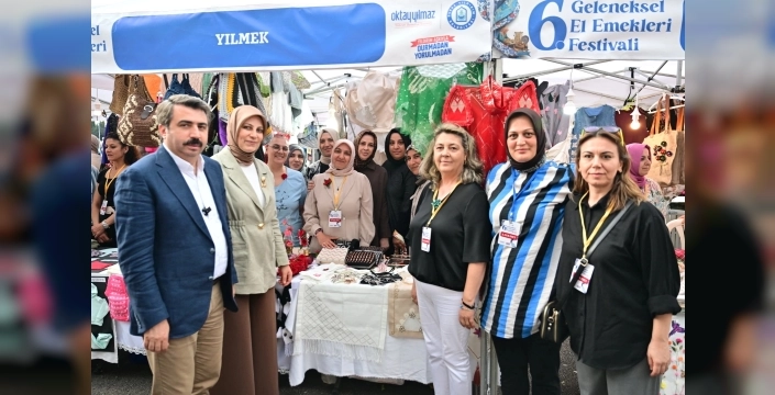 Yıldırım'da kadınların el emeği festivali büyük ilgi gördü