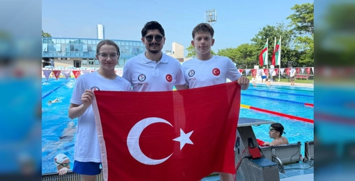 Yıldırım'ın genç yüzücüleri uluslararası sularda parladı