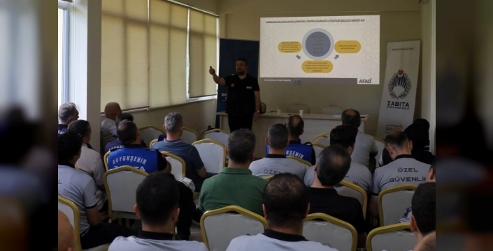 Zabıta ekipleri, afet ve kaza anlarında daha profe