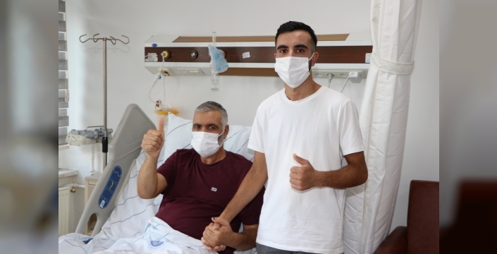 Adil Sade, oğlunun karaciğer dokusuyla yeniden hayata tutundu