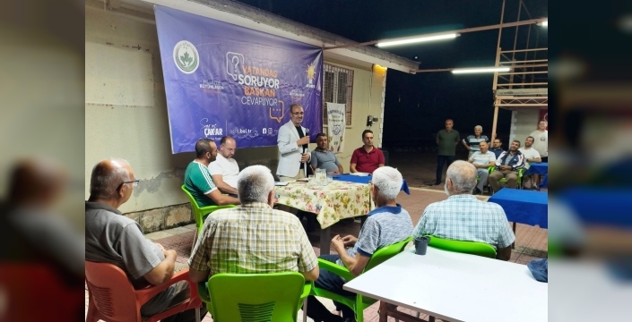 Ağın'da 'Vatandaş Soruyor Başkan Cevaplıyor' programı gerçekleştirildi