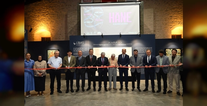 Aile ve yuva temalı 'Hane' sergisi Konya'da sanatseverlerle buluştu