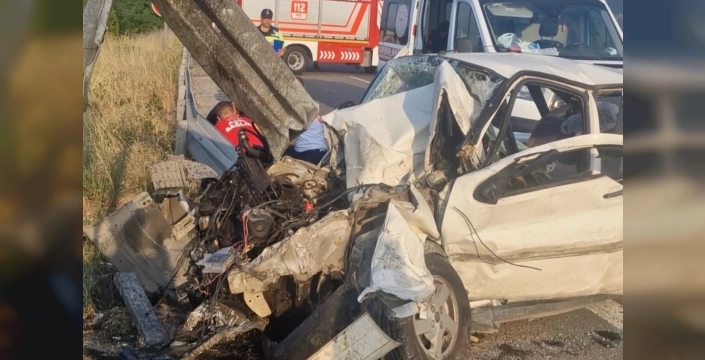 Anadolu Otoyolu'nda korkunç kaza: 3 yaralı
