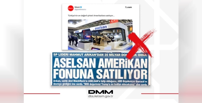 ASELSAN satış iddialarına DMM'den net yalanlama