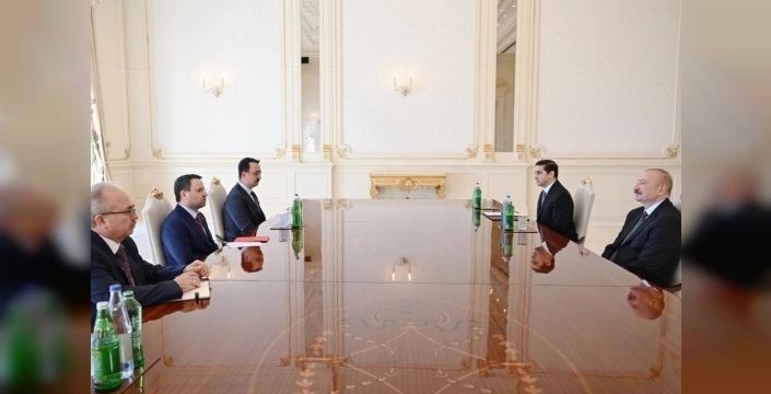 Bakan Gürlek, Azerbaycan Cumhurbaşkanı Aliyev ile adli iş birliği görüşmesi yaptı