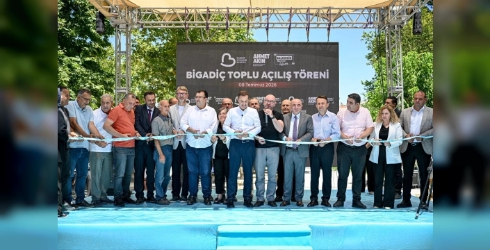 Balıkesir Bigadiç’te sosyal projeler hayat buldu