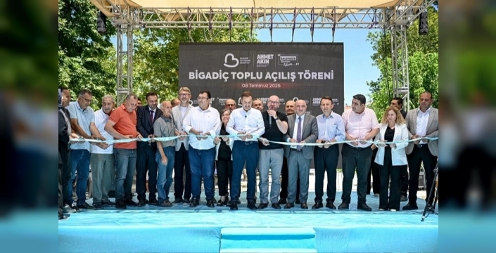 Balıkesir Büyükşehir'den Bigadiç'e iki yeni tesis müjdesi