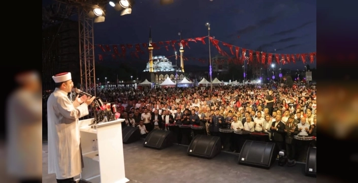 Başkan Çolakbayrakdar'dan 15 Temmuz ruhu için Kocasinanlılara teşekkür