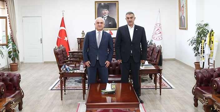 Başkan Orbay'dan Vali Çakır'a Ziyaret
