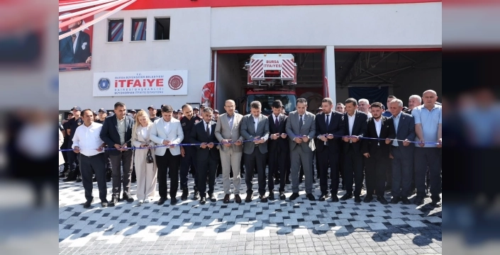 Büyükorhan, modern itfaiye binasıyla acil durumlara hazır