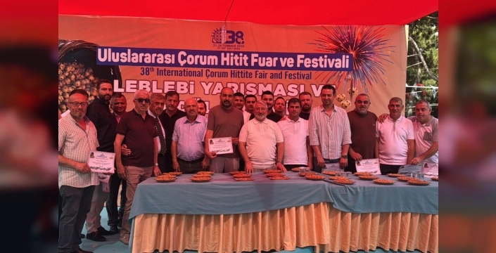 Çorum'da leblebi lezzet şöleni: Yaşar Bodur zirvede!