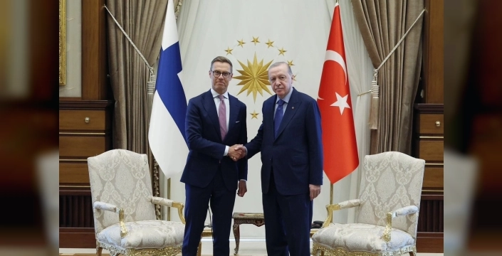 Cumhurbaşkanı Erdoğan, Finlandiya Cumhurbaşkanı Stubb ile önemli bir görüşme gerçekleştirdi