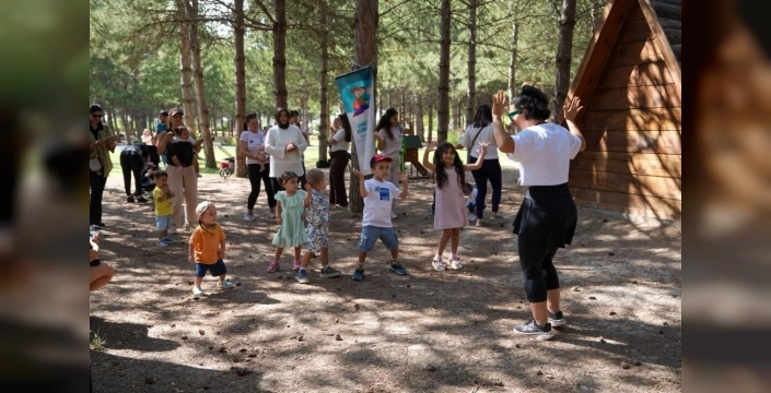 Doğa, çocukları ve ailelerini Eskişehir'de kucakladı: Sanat ve keşif dolu bir gün
