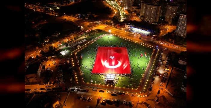 Dünyanın en büyük Türk bayrağı Kayseri Talas'ta dalgalanacak