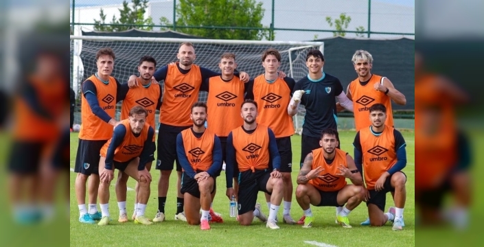 Erzurumspor FK, yeni sezon için çalışmalarını sürdürüyor
