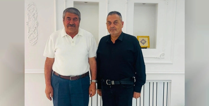Gazeteciler Cemiyeti Başkanı, Patnos Belediye Başkanı ile basının rolünü görüştü