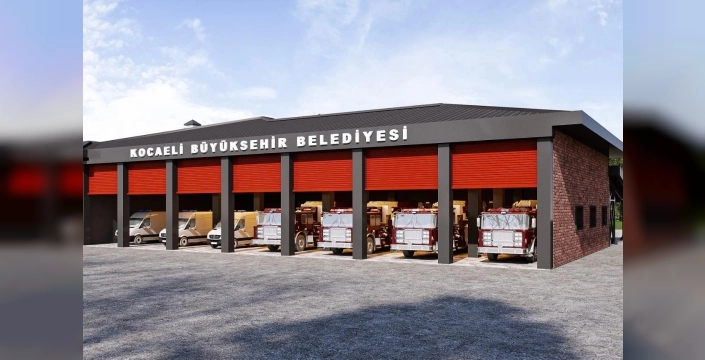 Gebze İtfaiyesi'nin yeni binası bölge güvenliğine katkı sunacak