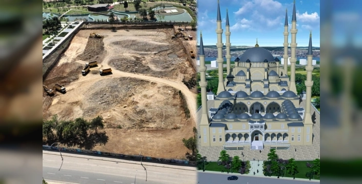 Gebze Millet Bahçesi'ne 10 bin kişilik cami inşa ediliyor