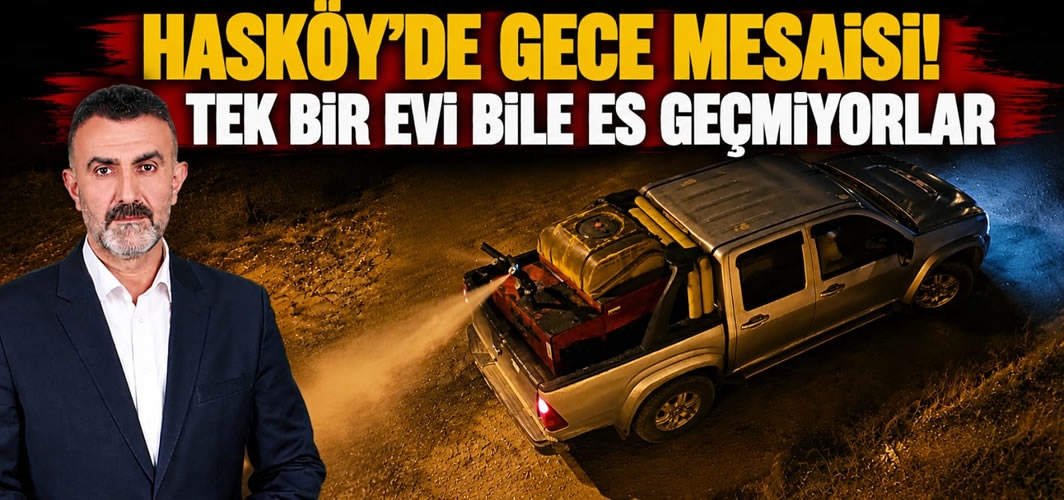 Hasköy'de Gece Mesaisi! Tek Bir Evi Bile Es Geçmiyorlar