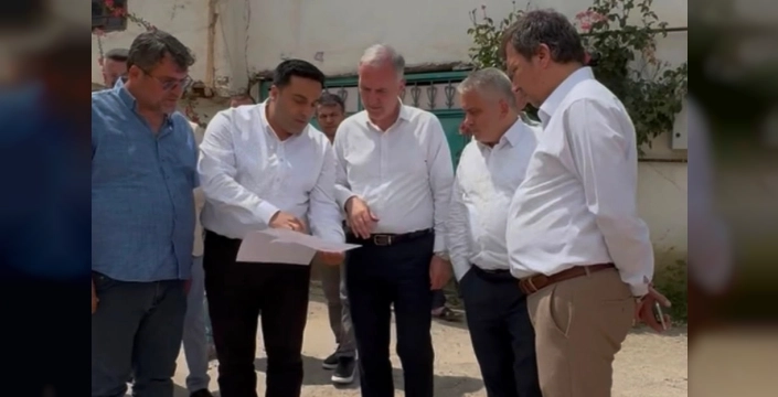 İnegöl Belediyesi, kırsal mahallelerde üst yapı çalışmalarını hızlandırdı
