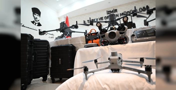 İzmir'de drone devriye başladı: Kaçak avcılığa ilk gözaltı