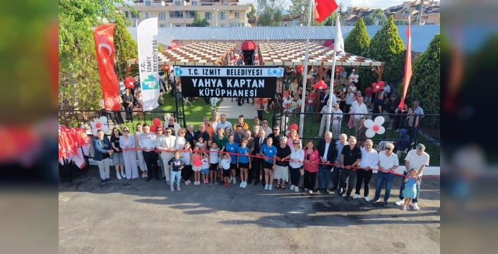 İzmit'te bilgiye erişim kolaylaşıyor: Yahya Kaptan Kütüphanesi açıldı